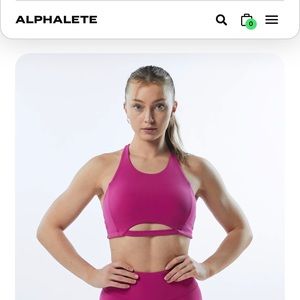 Alphalete sports bra 💗